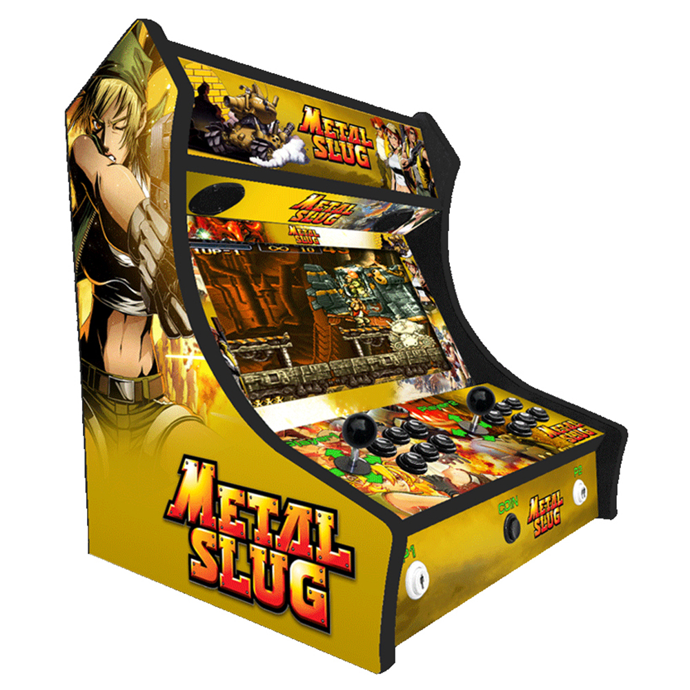 Bartop Arcade Machine Metal Slug Arcade Machine, 1000's of retro games included Arcade Geeks